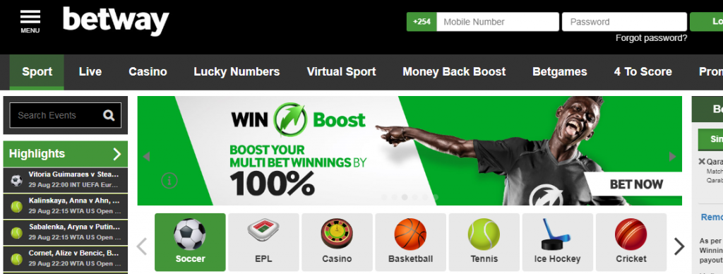 Betway Website