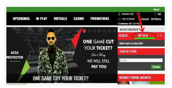 Nairabet site