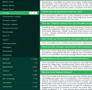 List of leagues in each sport