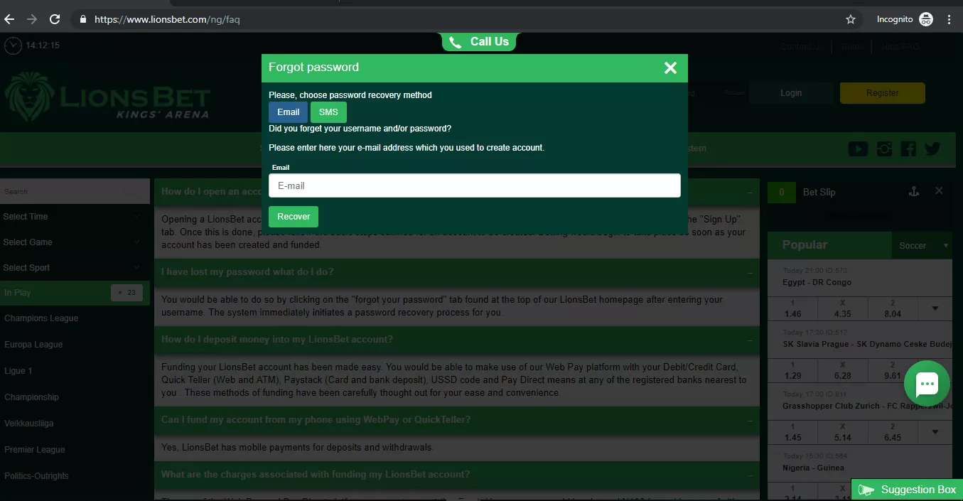 Please enter here your e-mail address which you used to create account