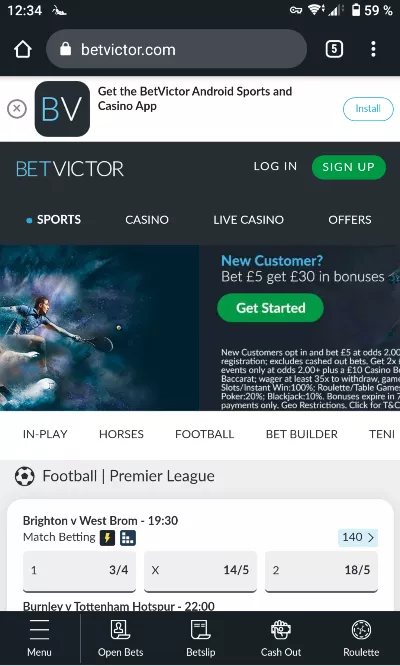BetVictor Main