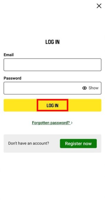 How to login to Unibet